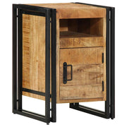 vidaXL Nachtkastje 40x40x59 cm Massief ruw hout Mango