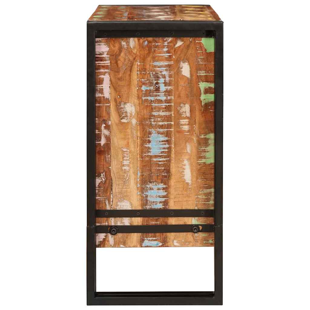 vidaXL Dressoir met lade Bruin 66 x 33 x 70 cm massief mangohout