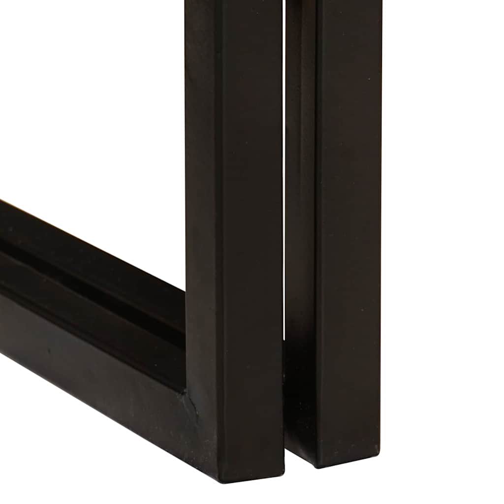 vidaXL Dressoir met lade Bruin 66 x 33 x 70 cm massief mangohout
