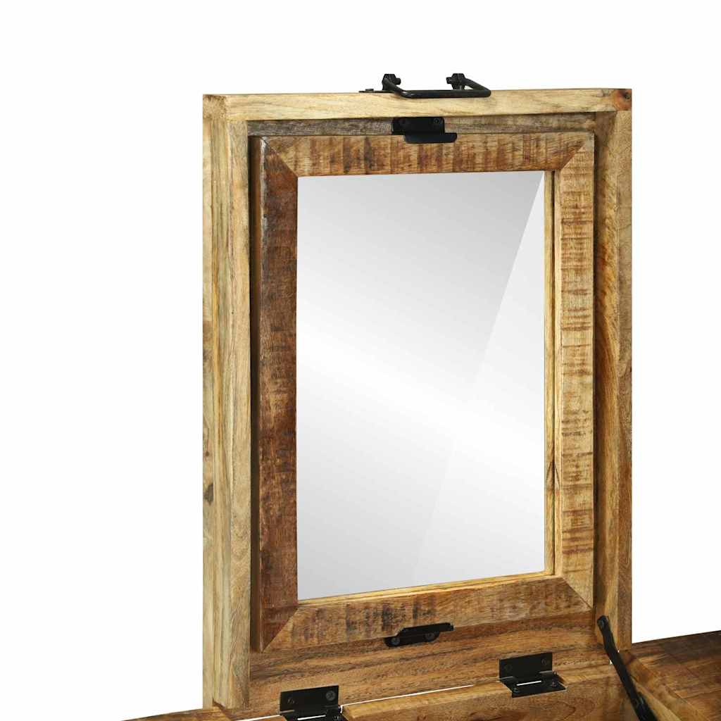 vidaXL Kaptafel 90x50x75 cm van Massief Mango Hout