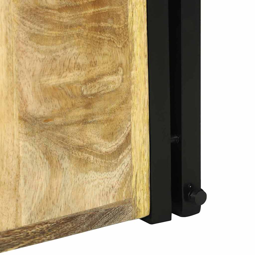 vidaXL Wijnrek 34.5 x 35 x 39 cm Massief Hout Ruw Mangohout