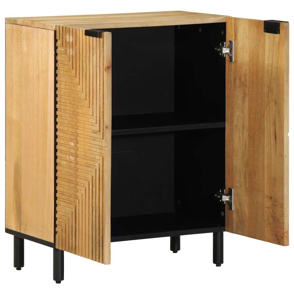 vidaXL Sideboard 60x33x75 cm Solid Mango Wood Brown