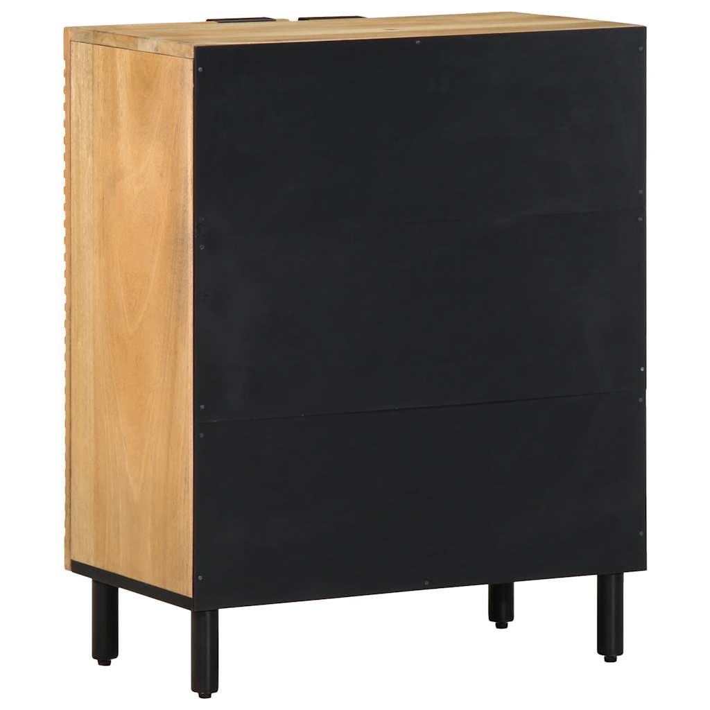 vidaXL Sideboard 60x33x75 cm Solid Mango Wood Brown