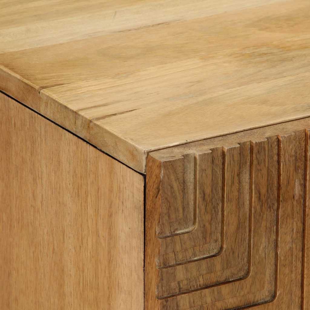 vidaXL Sideboard 60x33x75 cm Solid Mango Wood Brown