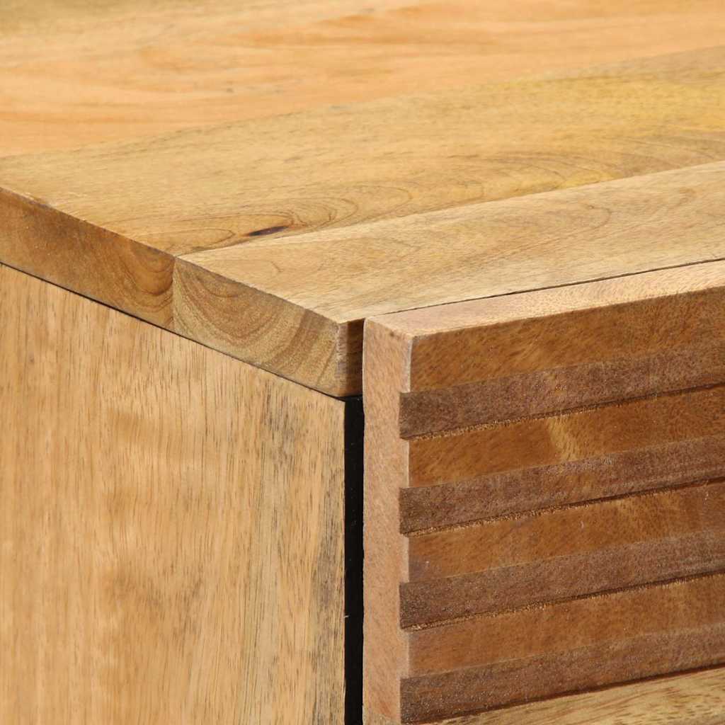 vidaXL Bedside Table 50x33x60 cm Solid Mango Wood Brown