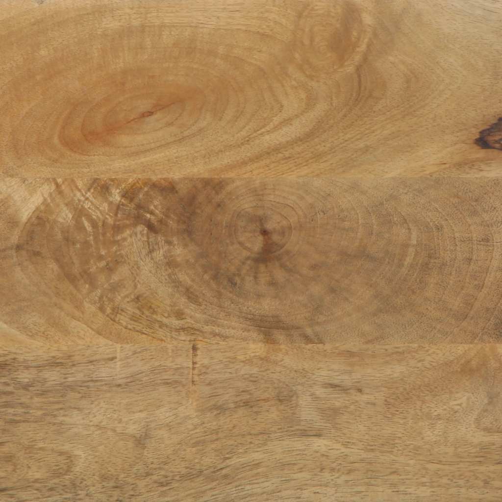 vidaXL Badkamerhangkast 38x33,5x48 cm massief mangohout bruin