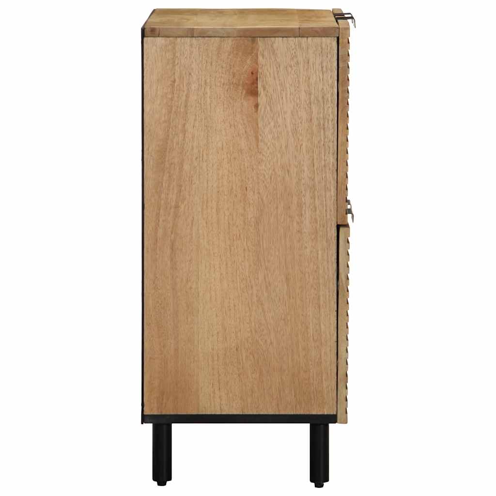 vidaXL Dressoir 60x33x75 cm massief mangohout bruin
