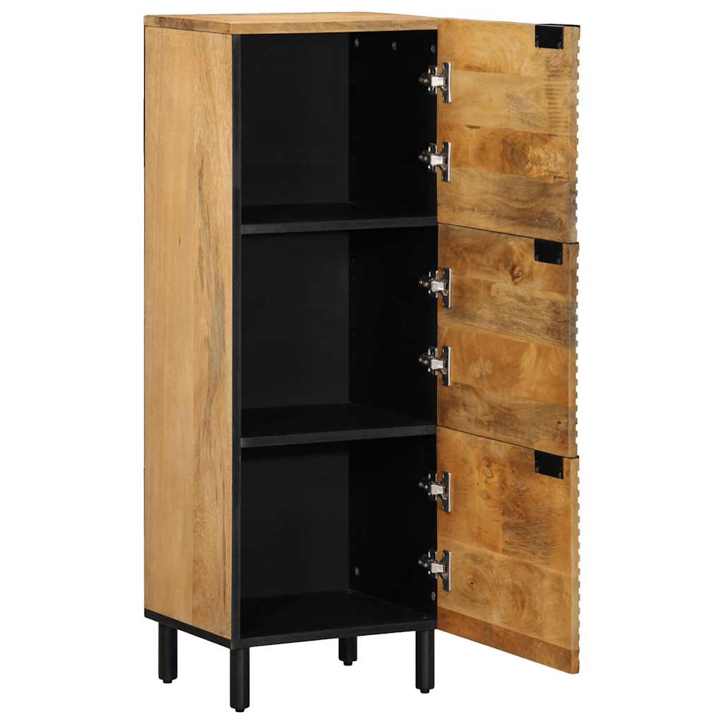 vidaXL Hoge kast 40x33x110 cm massief mango bruin
