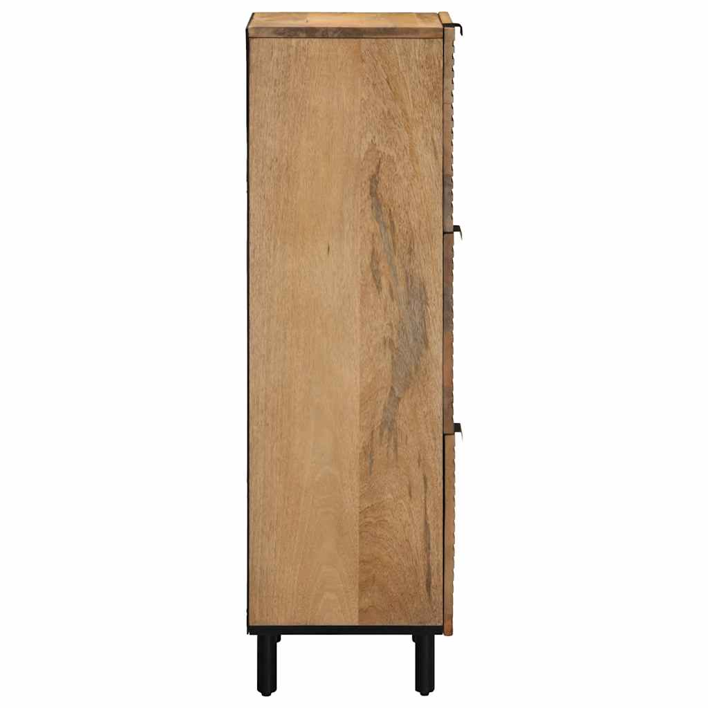 vidaXL Hoge kast 40x33x110 cm massief mango bruin