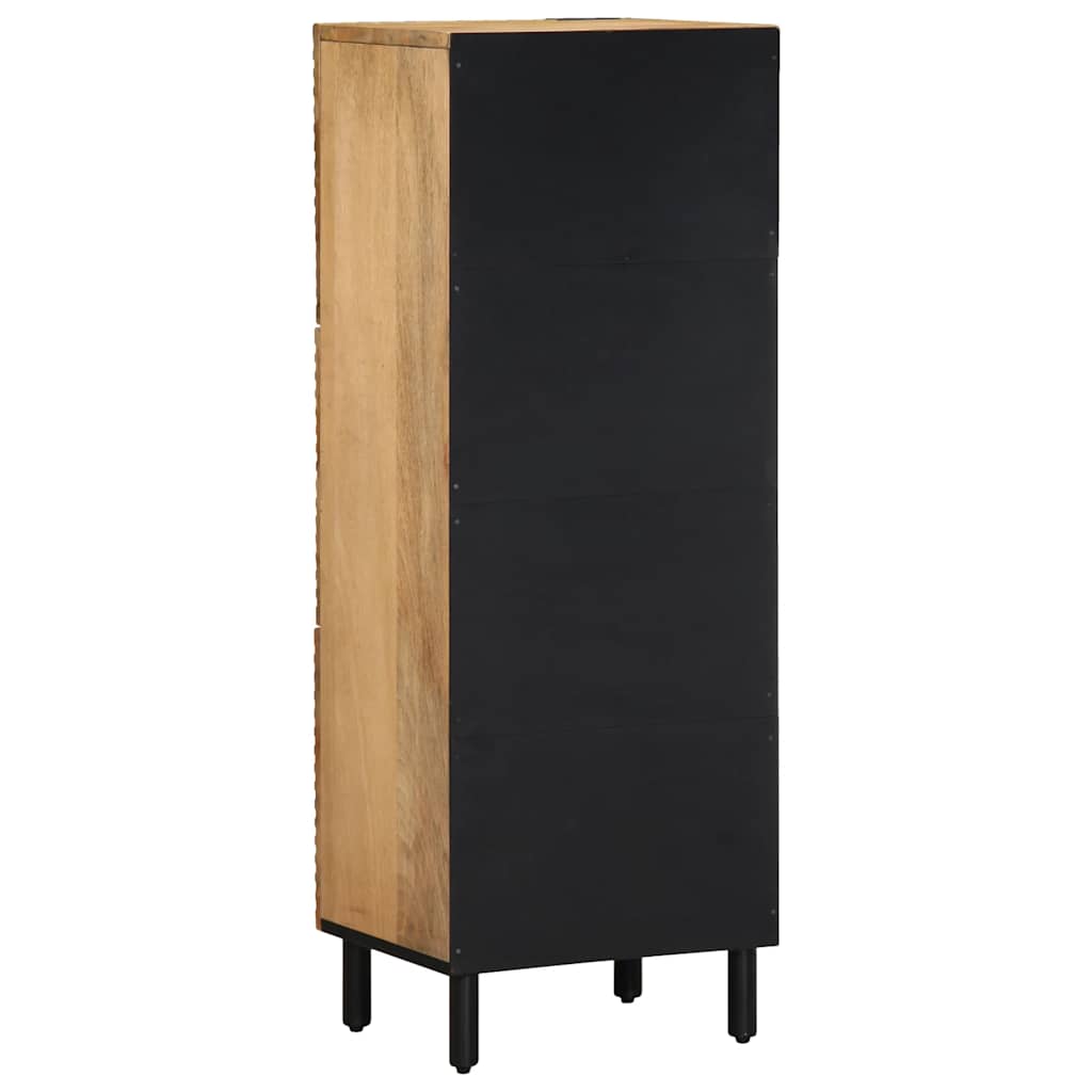 vidaXL Hoge kast 40x33x110 cm massief mango bruin