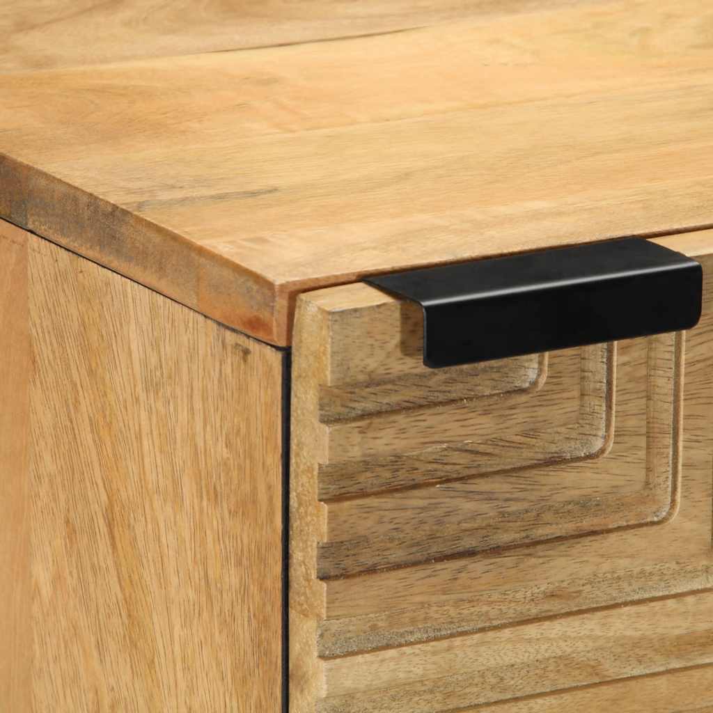 vidaXL Hoge kast 40x33x110 cm massief mango bruin