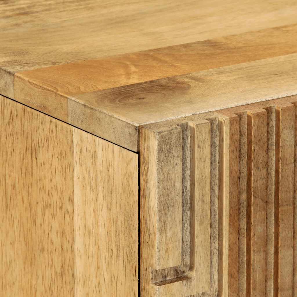 vidaXL Hoge kast 60x33x100 cm massief mango bruin