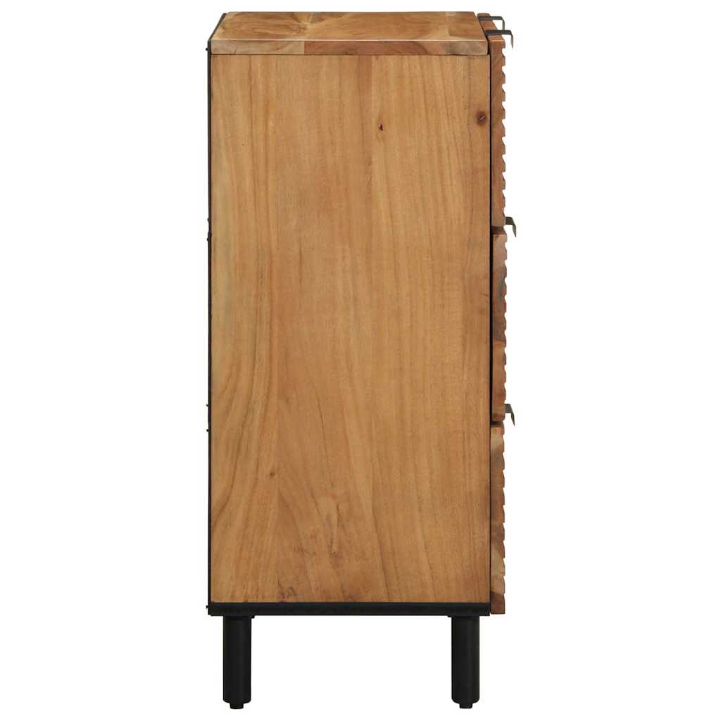 vidaXL Dressoir 60x33x75 cm massief mangohout bruin