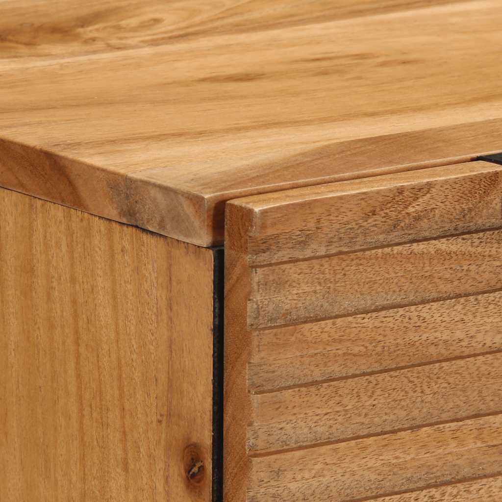 vidaXL Dressoir 60x33x75 cm massief mangohout bruin