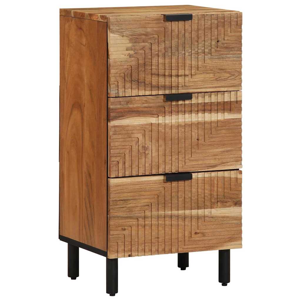 vidaXL Dressoir 40x33x75 cm Massief Acaciahout