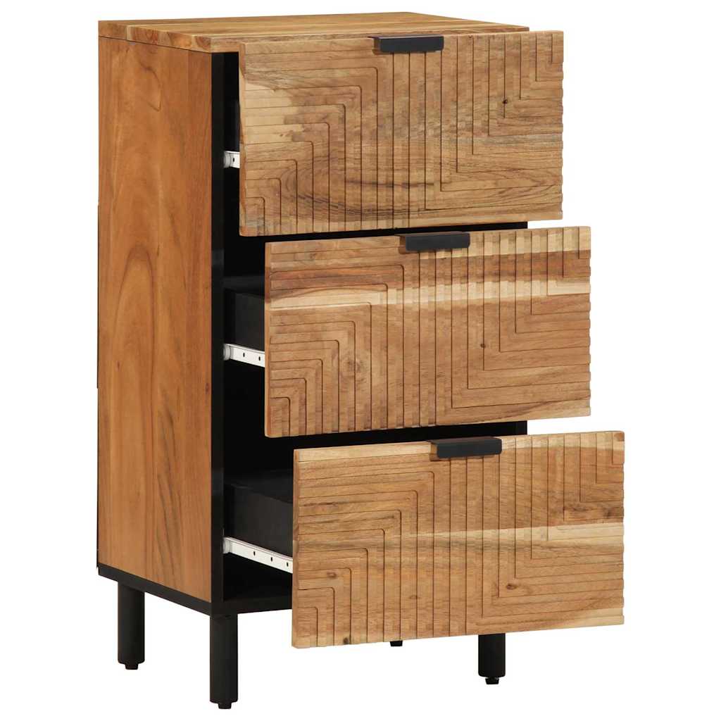 vidaXL Dressoir 40x33x75 cm Massief Acaciahout