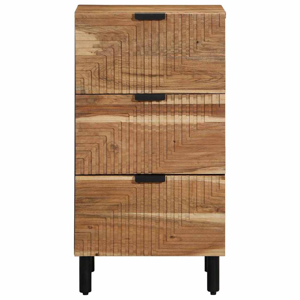 vidaXL Dressoir 40x33x75 cm Massief Acaciahout