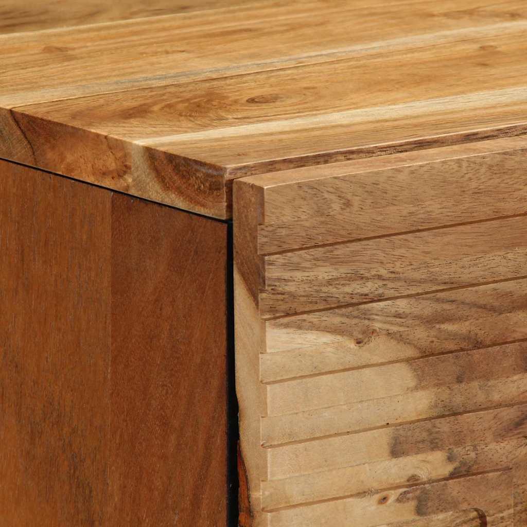 vidaXL Dressoir 40x33x75 cm Massief Acaciahout