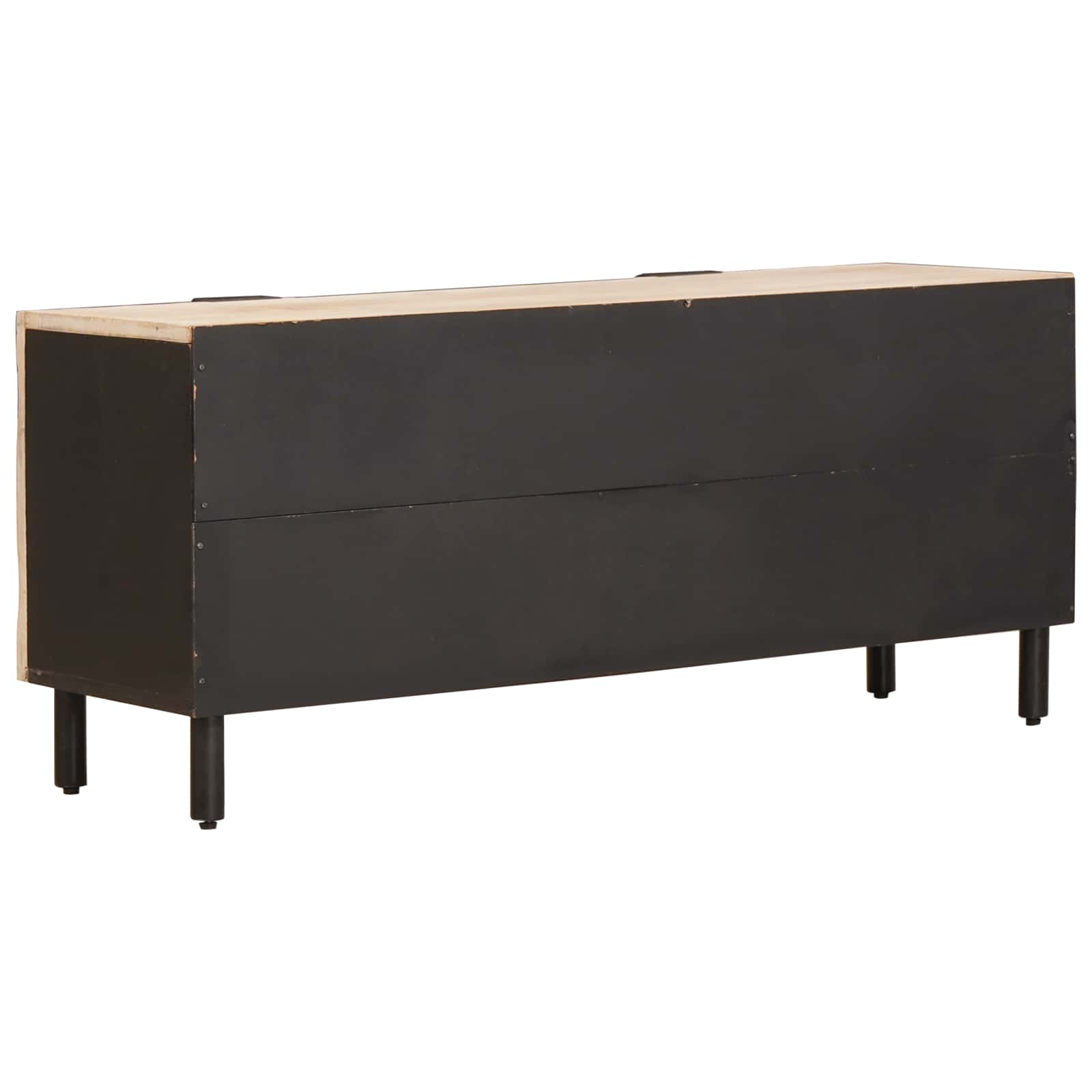 vidaXL TV-kast met plank Witte Was Afwerking 105 x 33,5 x 46 cm
