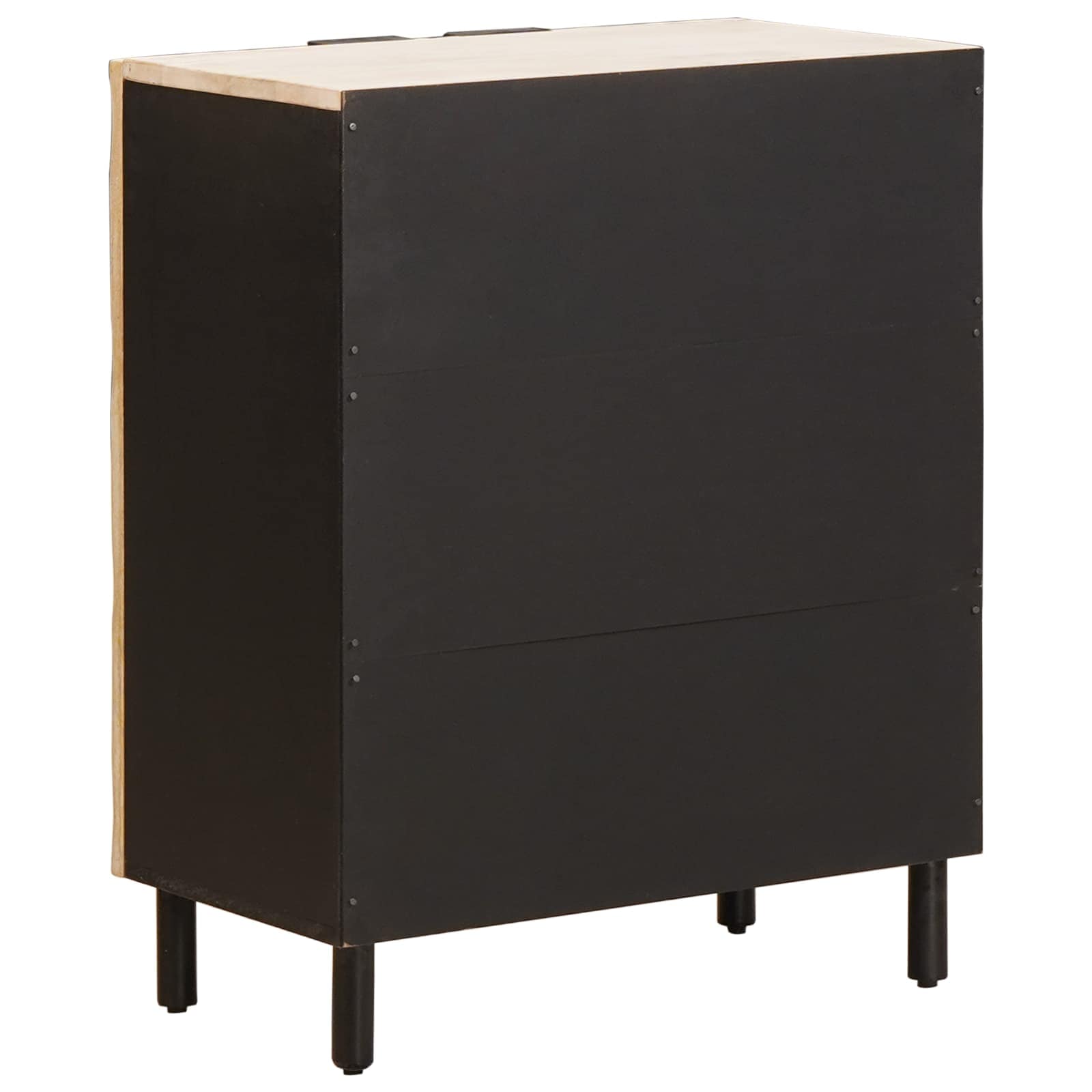 vidaXL Dressoir Witte Was Afwerking 60 x 33,5 x 75 cm
