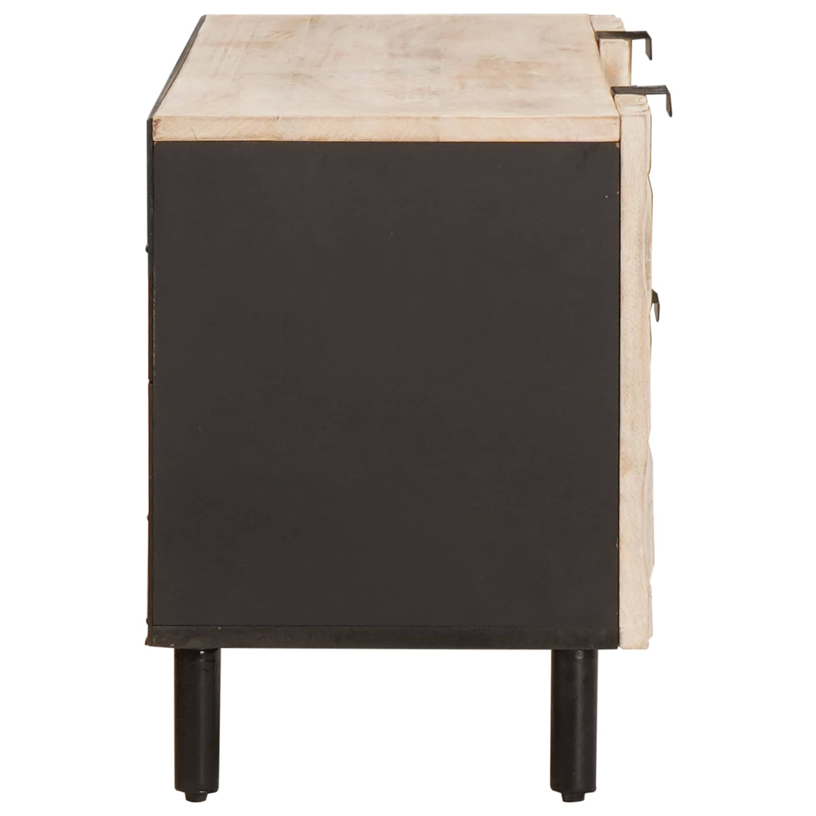 vidaXL TV-kast met lade Witte Was Afwerking 105 x 33,5 x 46 cm