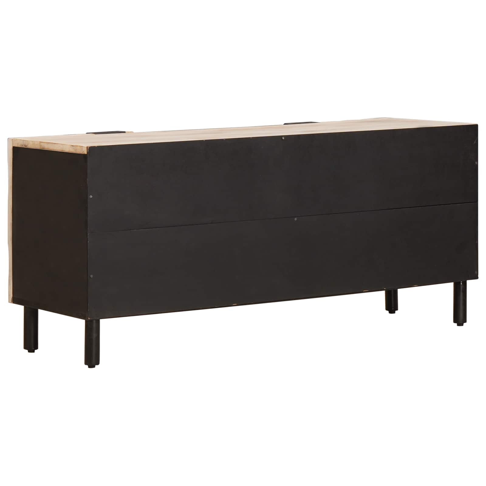 vidaXL TV-kast met lade Witte Was Afwerking 105 x 33,5 x 46 cm