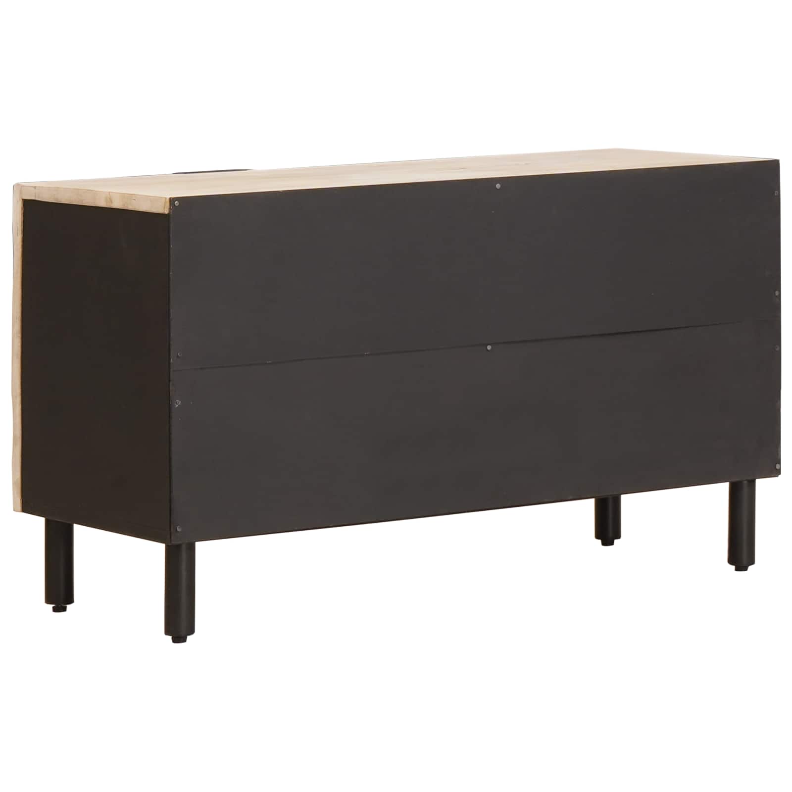 vidaXL TV-kast met opslag Witte Was Afwerking 80 x 31,5 x 46 cm