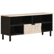 vidaXL TV-kast met lade Witte Was Afwerking 100 x 33,5 x 46 cm