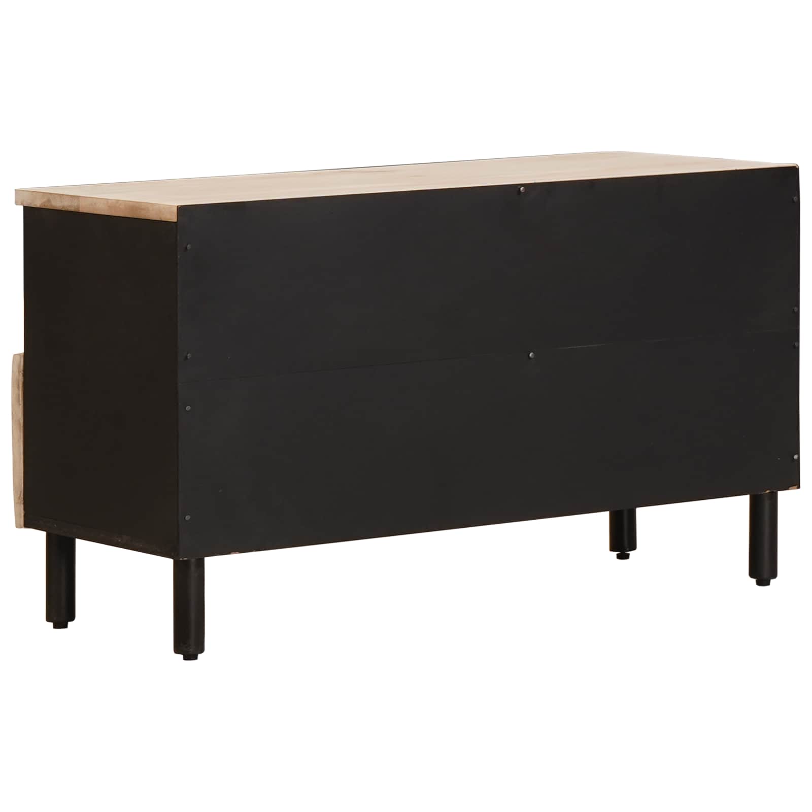 vidaXL TV-kast met lade Witte Was Afwerking 80 x 33,5 x 46 cm