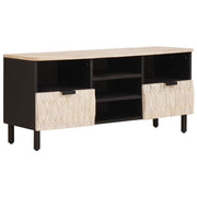 vidaXL TV-kast met lade Witte Was Afwerking 100 x 33,5 x 46 cm