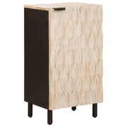 vidaXL Dressoir Effen Witte Was Afwerking