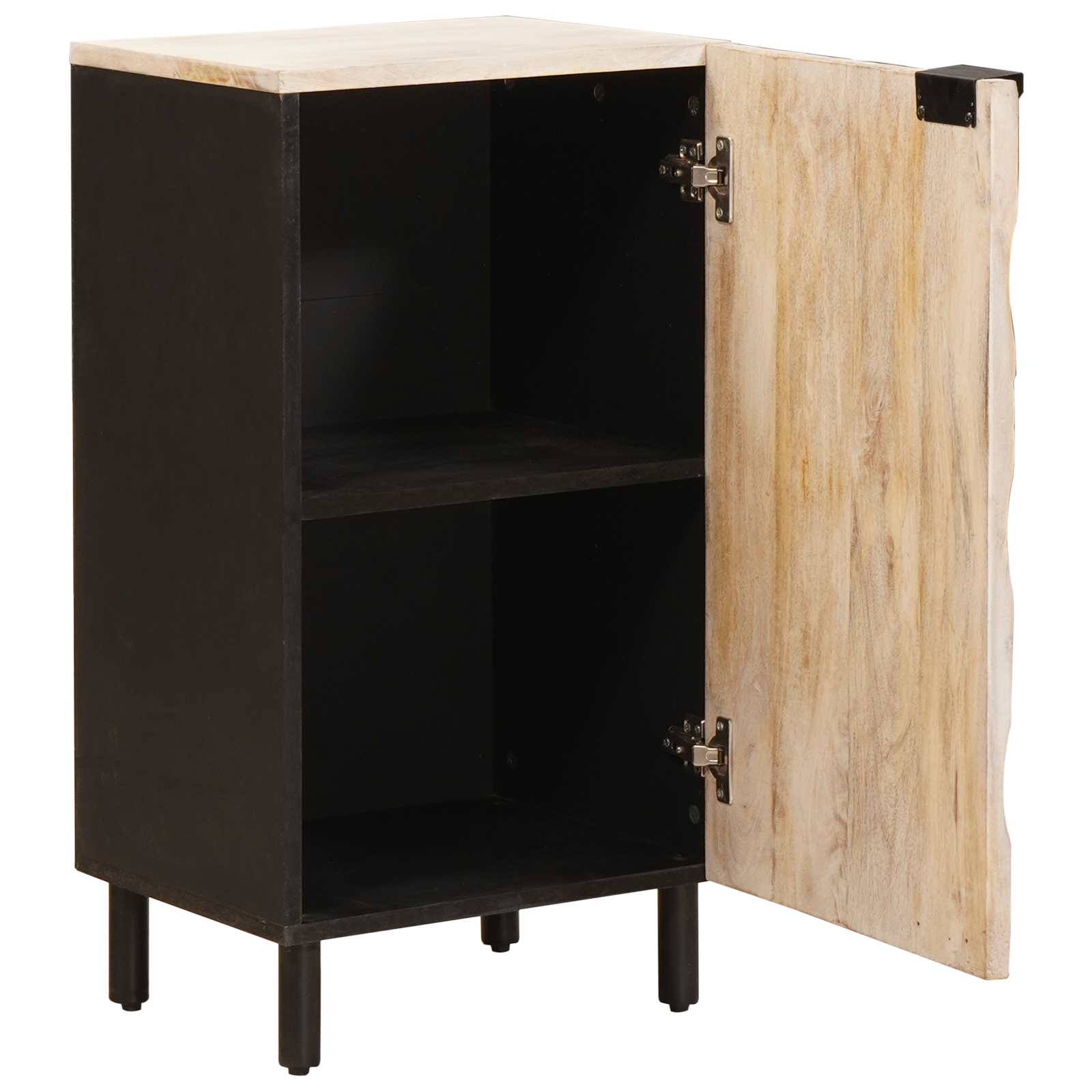 vidaXL Dressoir Effen Witte Was Afwerking