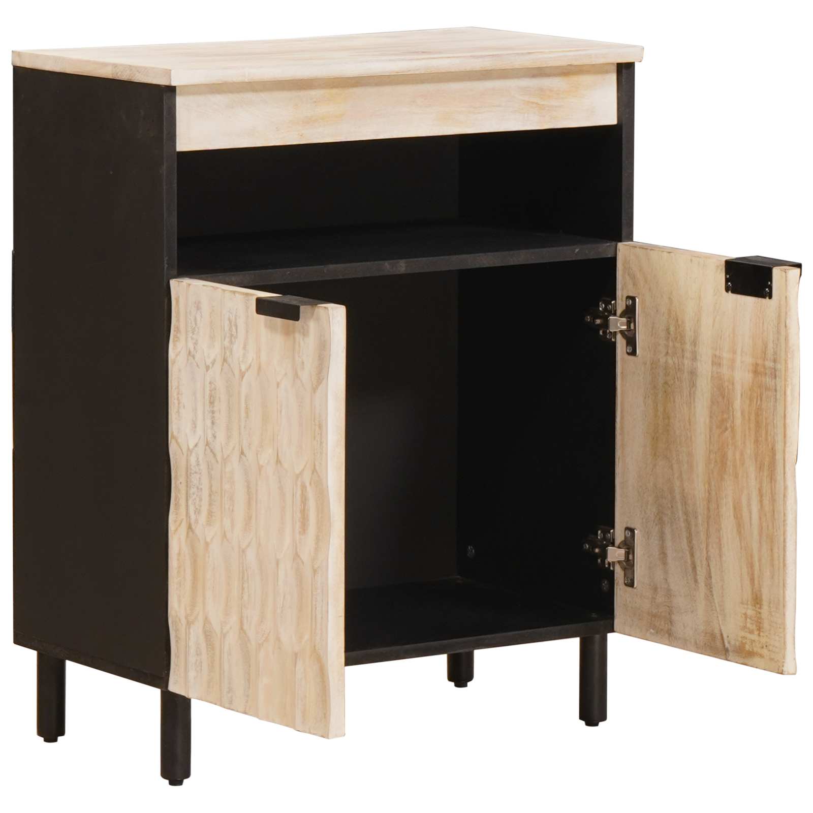 vidaXL Dressoir Witte Was Afwerking