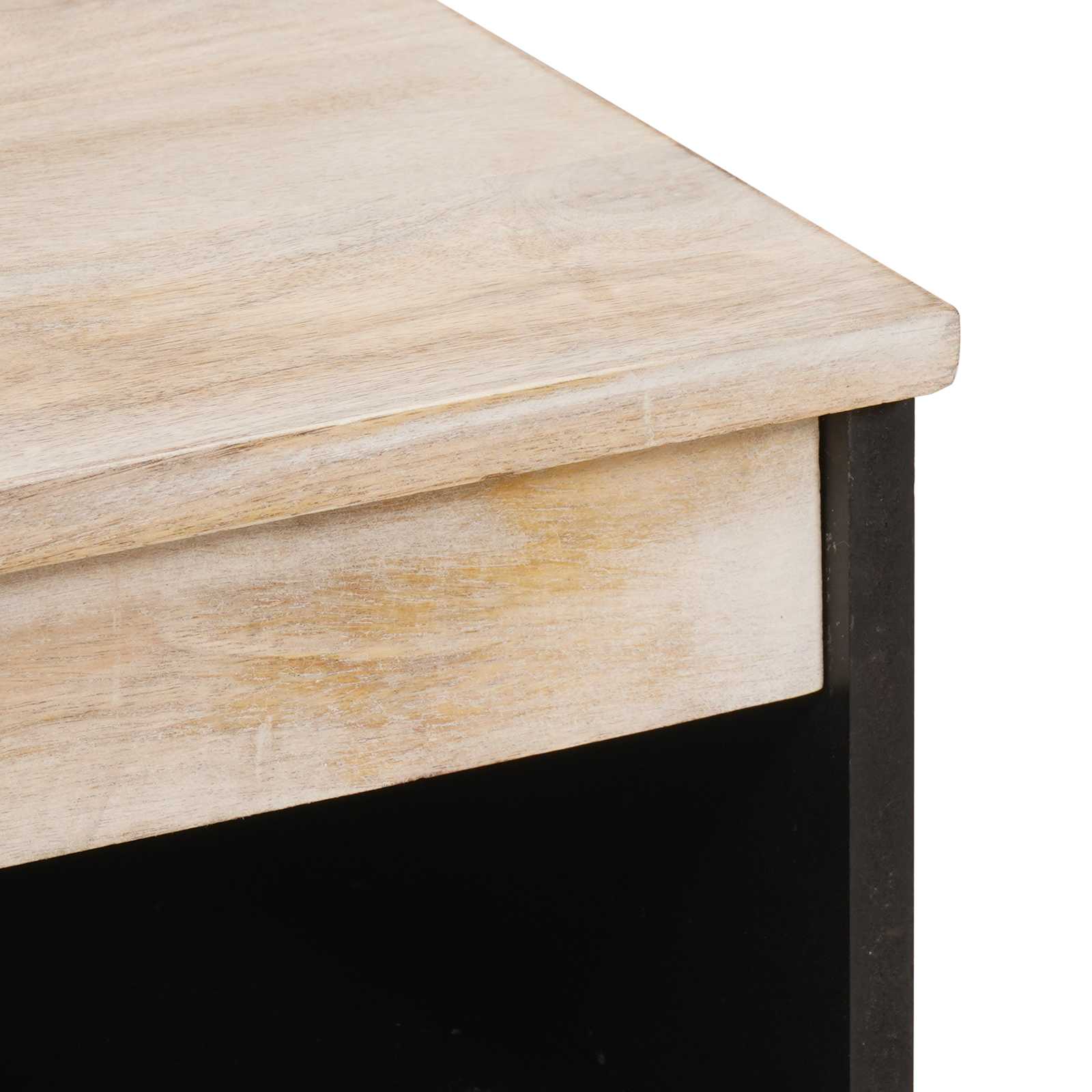 vidaXL Dressoir Witte Was Afwerking