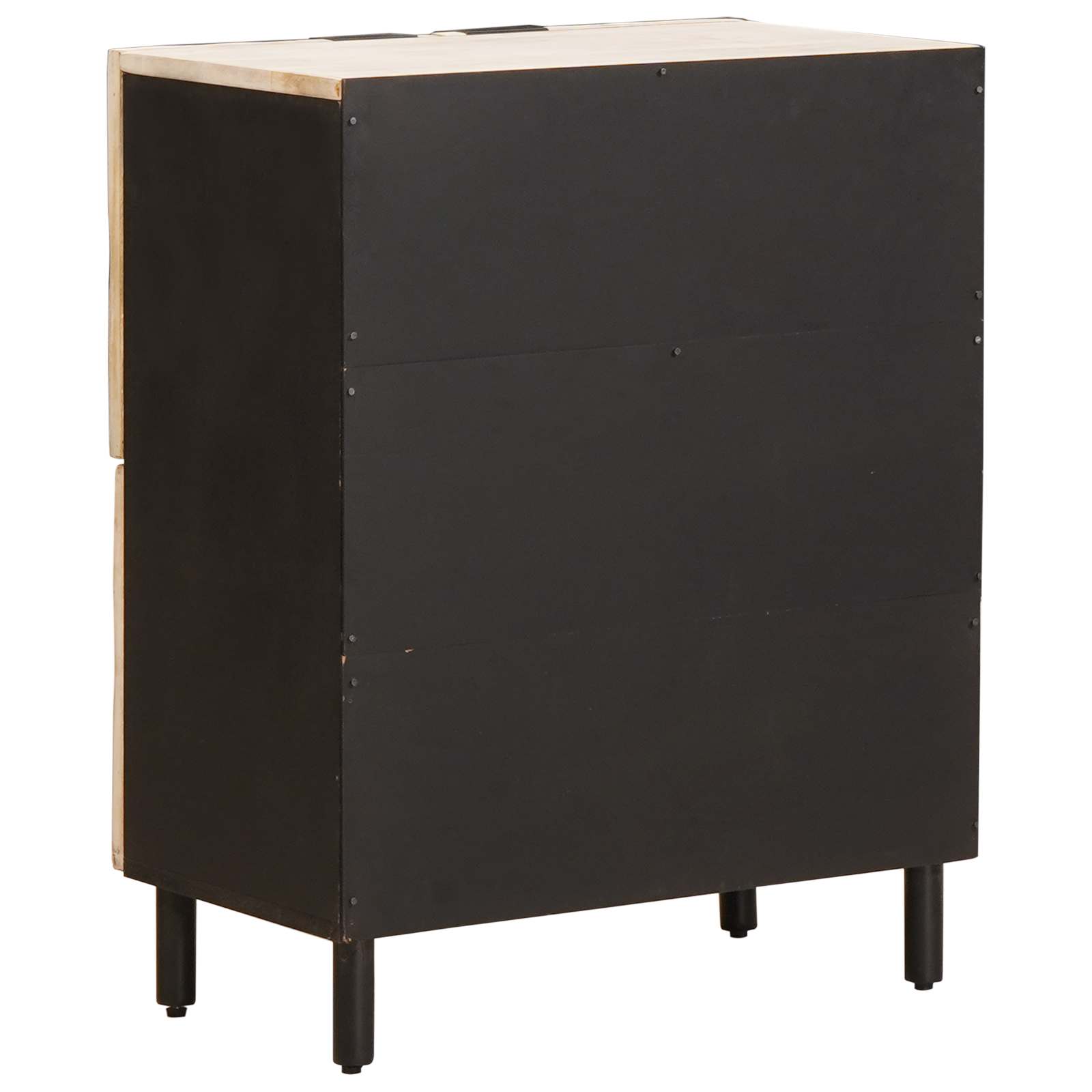 vidaXL Dressoir Geometrisch Witte Was Afwerking