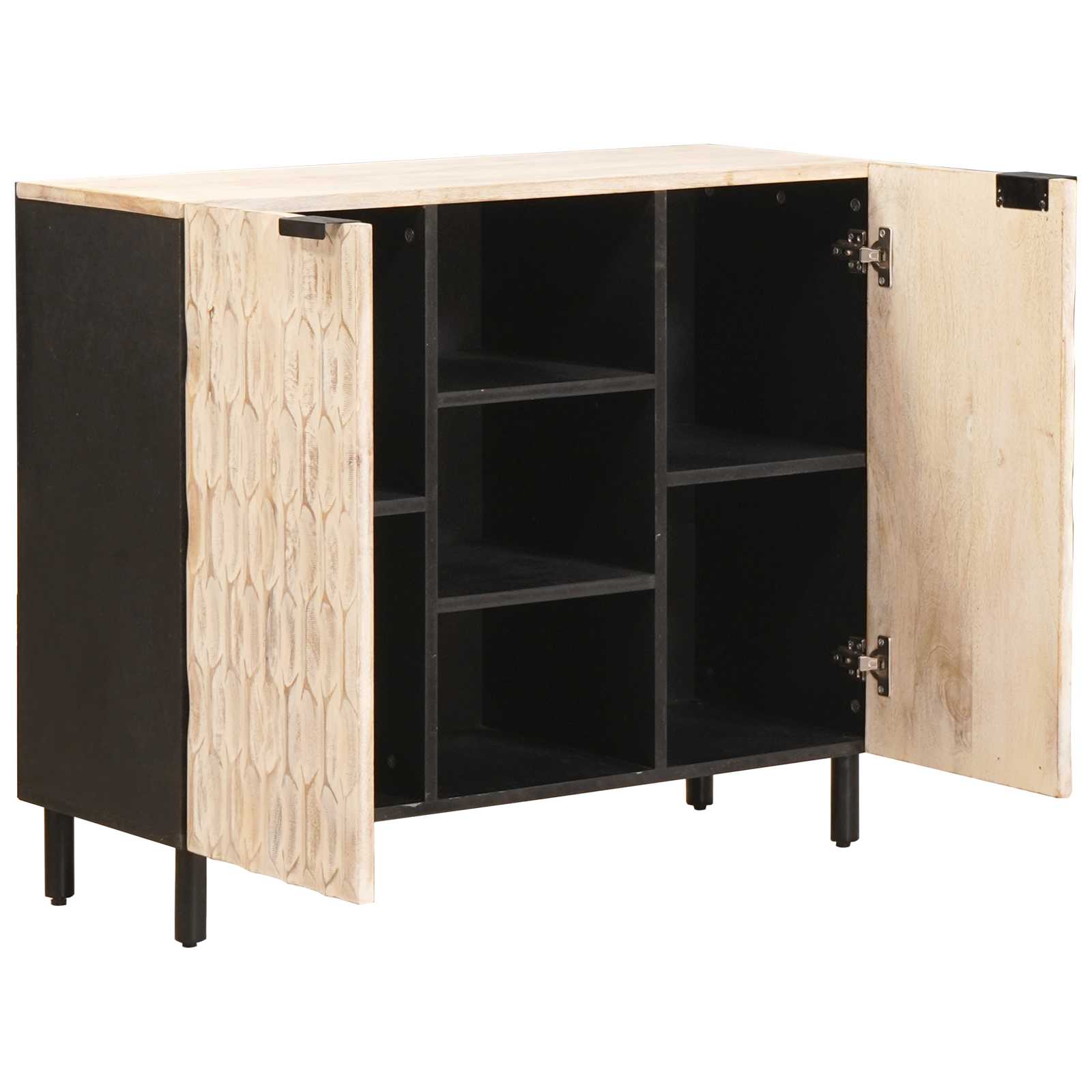 vidaXL Dressoir Anders Witte Was Afwerking