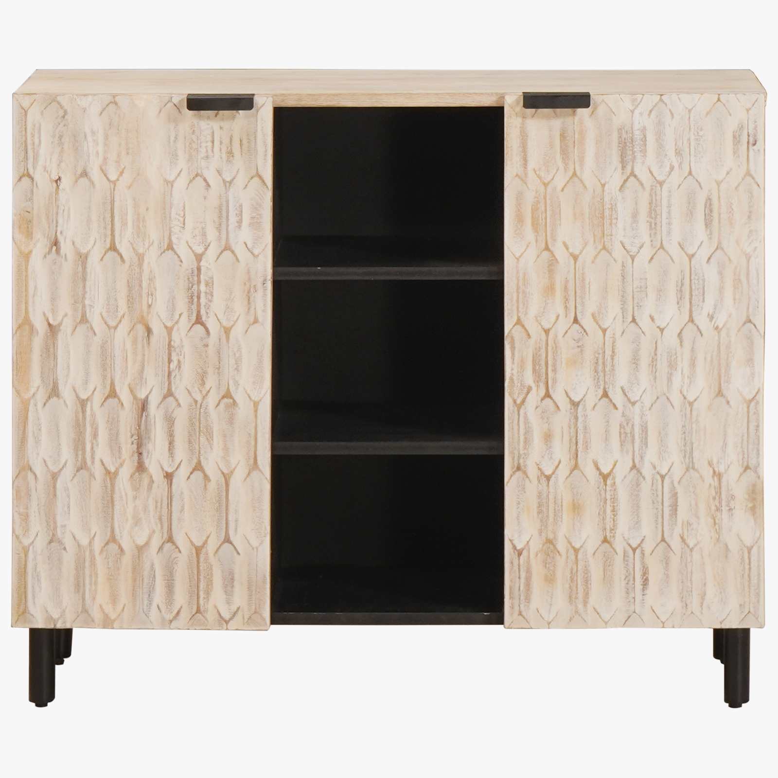 vidaXL Dressoir Anders Witte Was Afwerking