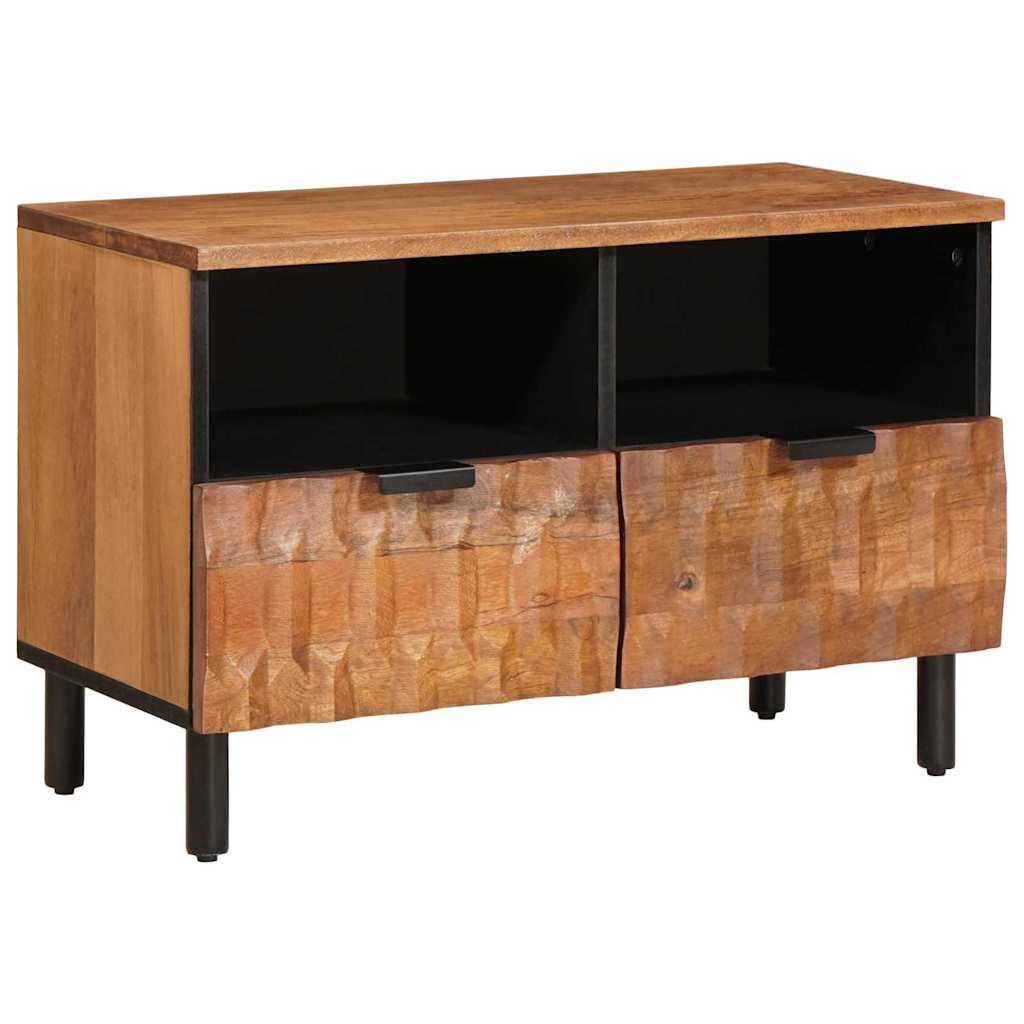 vidaXL TV-kast met lade Witte Was Afwerking 70 x 33,5 x 46 cm