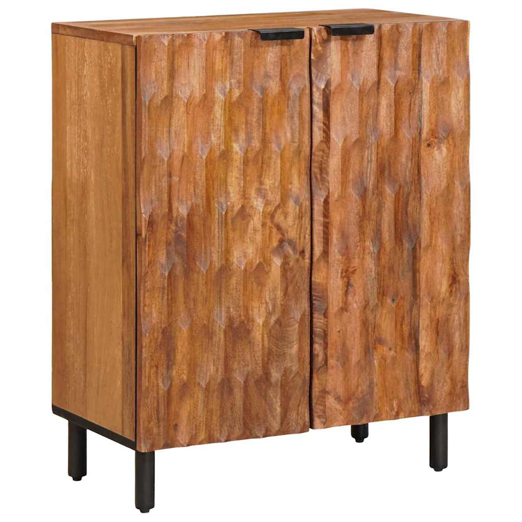 vidaXL Dressoir Witte Was Afwerking 60 x 33,5 x 75 cm