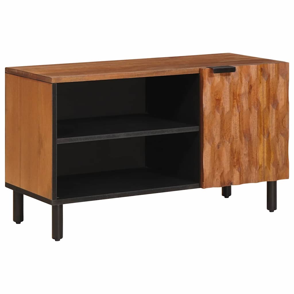 vidaXL TV-kast met opslag Witte Was Afwerking 80 x 31,5 x 46 cm