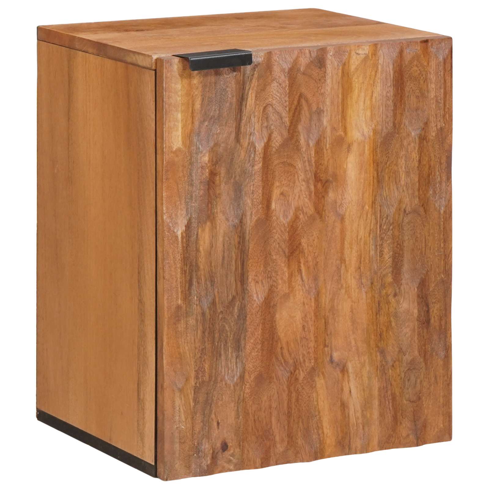 vidaXL Badkamer Hangkast Geometrisch Wit