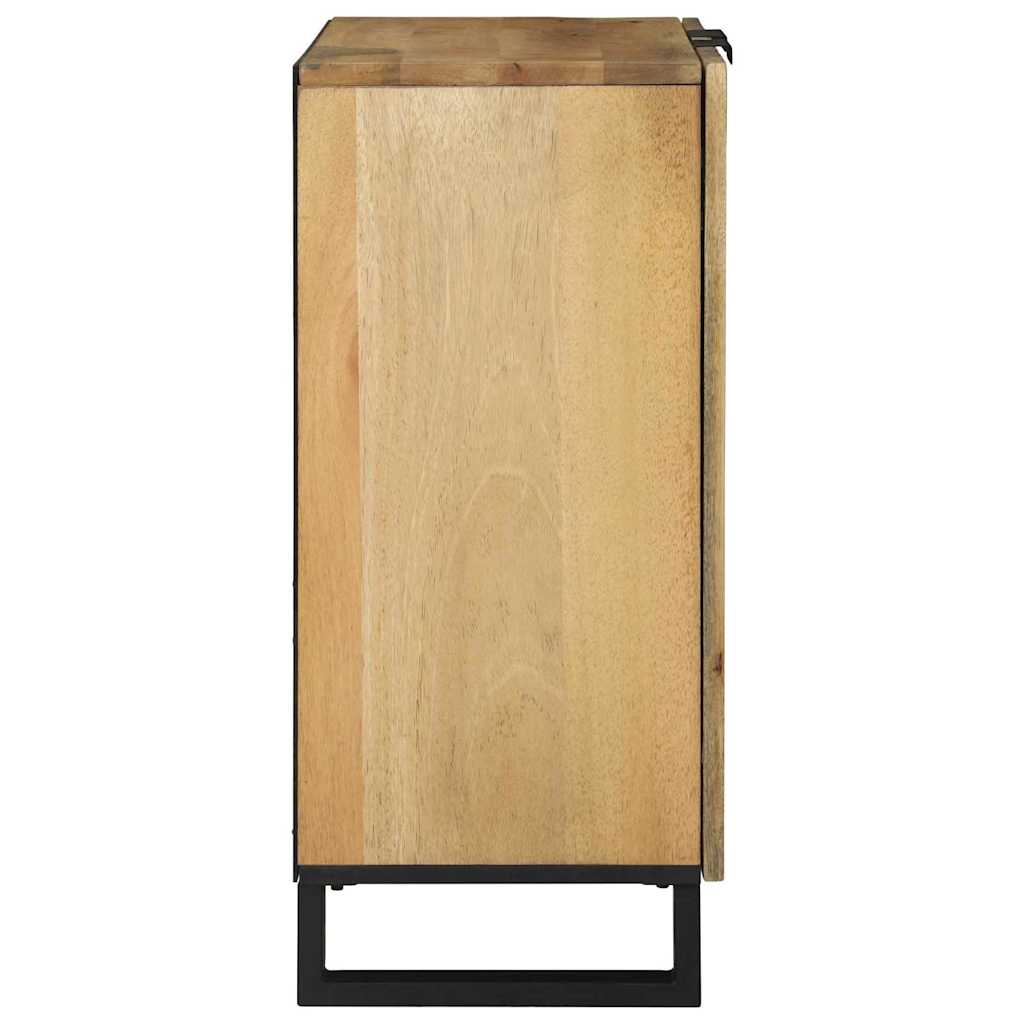 vidaXL Dressoir - 60 x 33,5 x 75 cm, van massief mangohout.