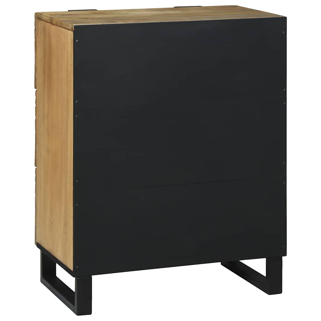 vidaXL Dressoir 60x33,5x75 cm van Massief Mangohout