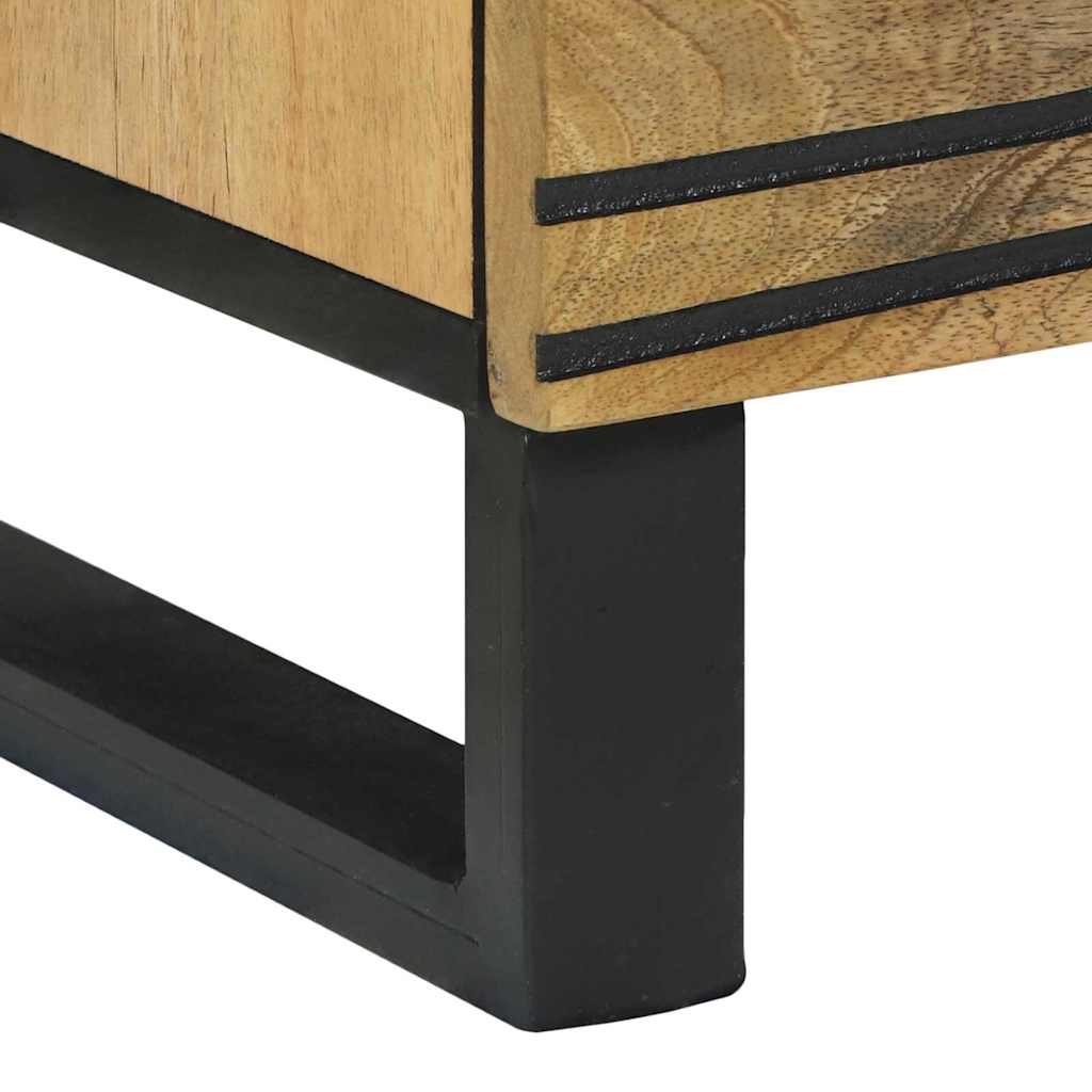 vidaXL Dressoir 60x33,5x75 cm van Massief Mangohout