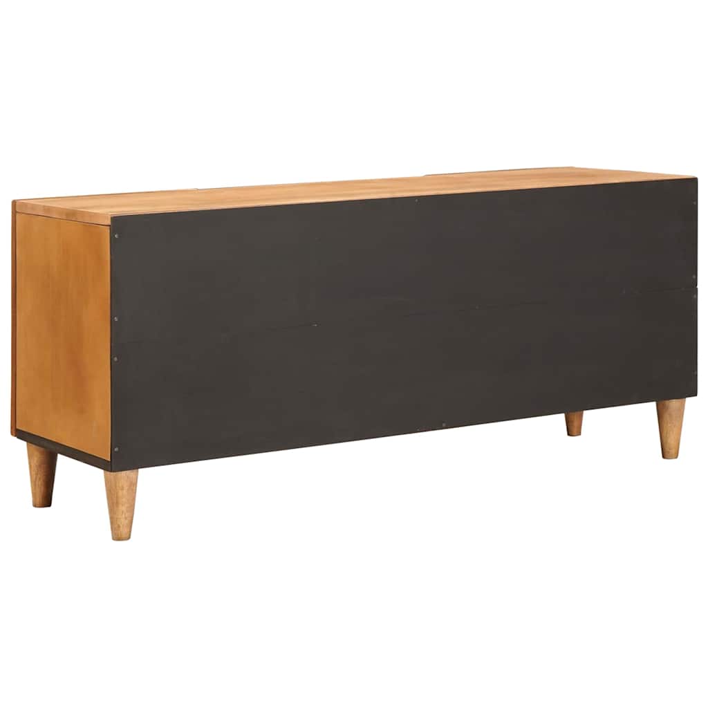 vidaXL TV-kast met plank Lichtbruin 105 x 33 x 46 cm massief mangohout