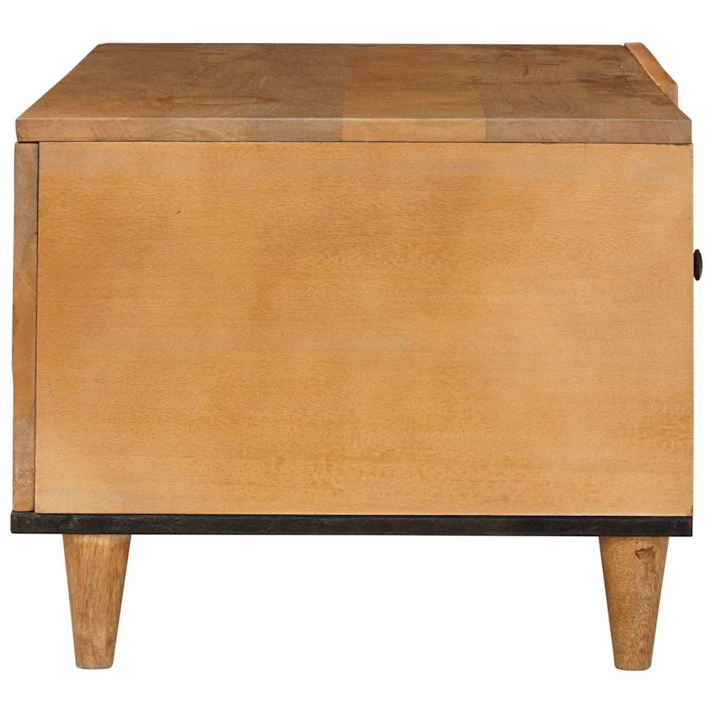 vidaXL Salontafel Lichtbruin 80 x 50 x 40 cm massief mangohout