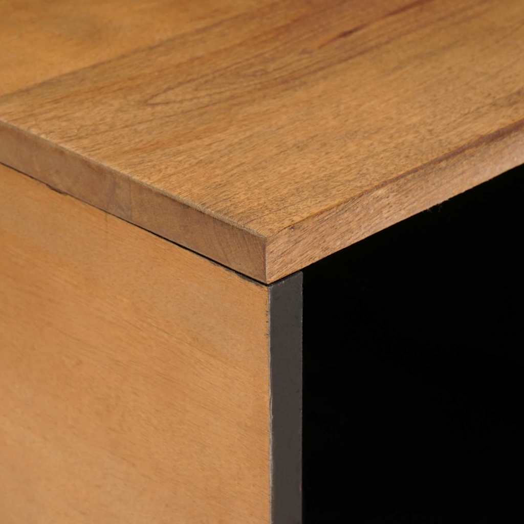 vidaXL Salontafel Lichtbruin 80 x 50 x 40 cm massief mangohout