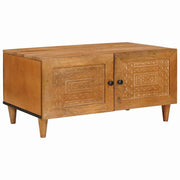 vidaXL Salontafel Lichtbruin 80 x 50 x 40 cm massief mangohout
