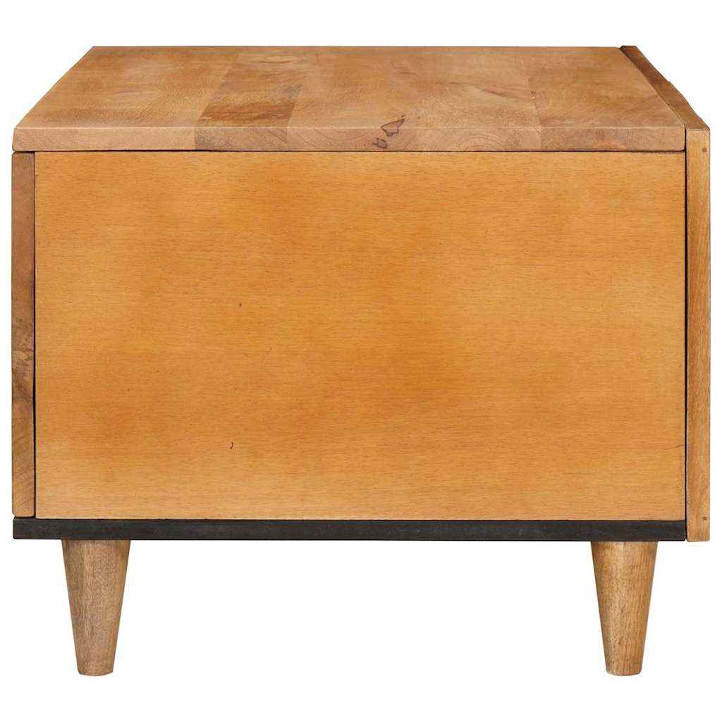 vidaXL Salontafel Lichtbruin 80 x 50 x 40 cm massief mangohout