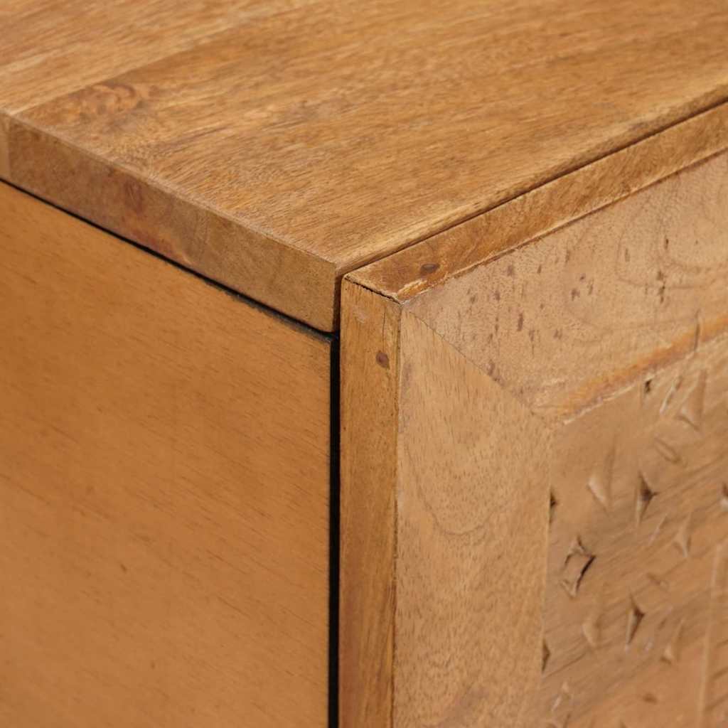 vidaXL Salontafel Lichtbruin 80 x 50 x 40 cm massief mangohout